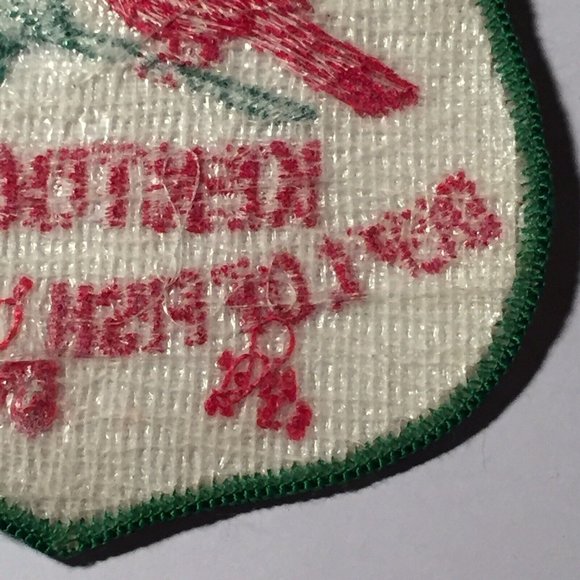Kentucky Dept of Fish Wildlife Resources Camp John Currie Patch Cardinal Vintage - Picture 12 of 12